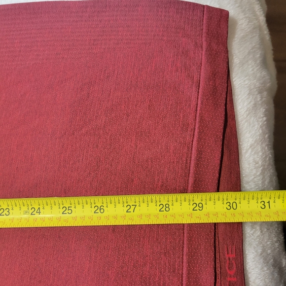 Lululemon Polo Shirt Mens XXL 2XL Red Metal Vent Tech Evolution Live In Practice - Picture 5 of 5